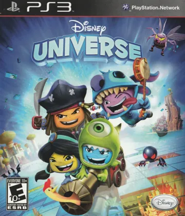 Disney Universe (USA) (v1.01) (Disc) (Update) box cover front